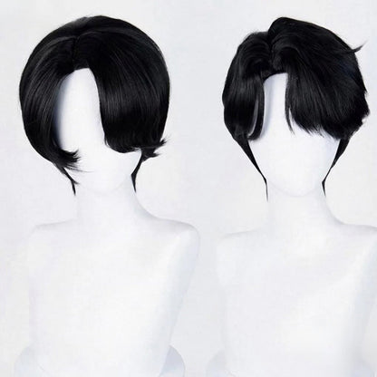 omgcos Kpop Girl Demon Boys Jinu Black Cosplay Wig