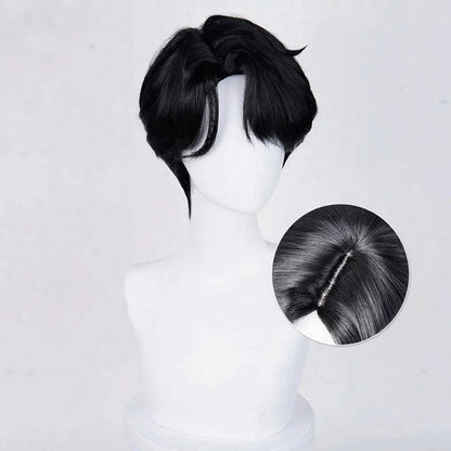 omgcos Kpop Girl Demon Boys Jinu Black Cosplay Wig
