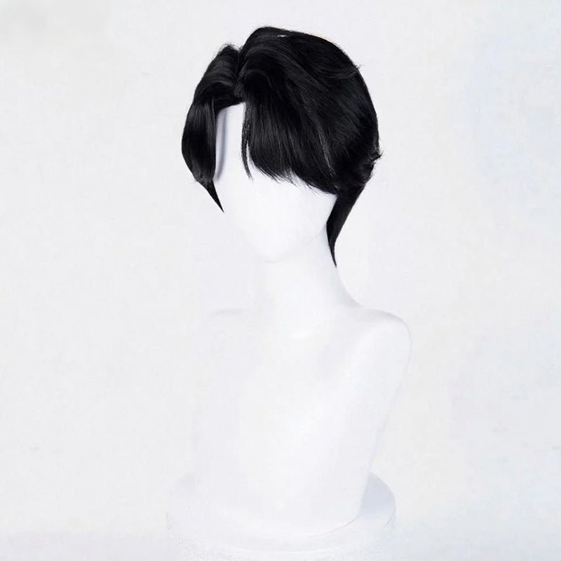 omgcos Kpop Girl Demon Boys Jinu Black Cosplay Wig