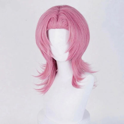 omgcos Kpop Girl Demon Boys Romance Pink Cosplay Wig
