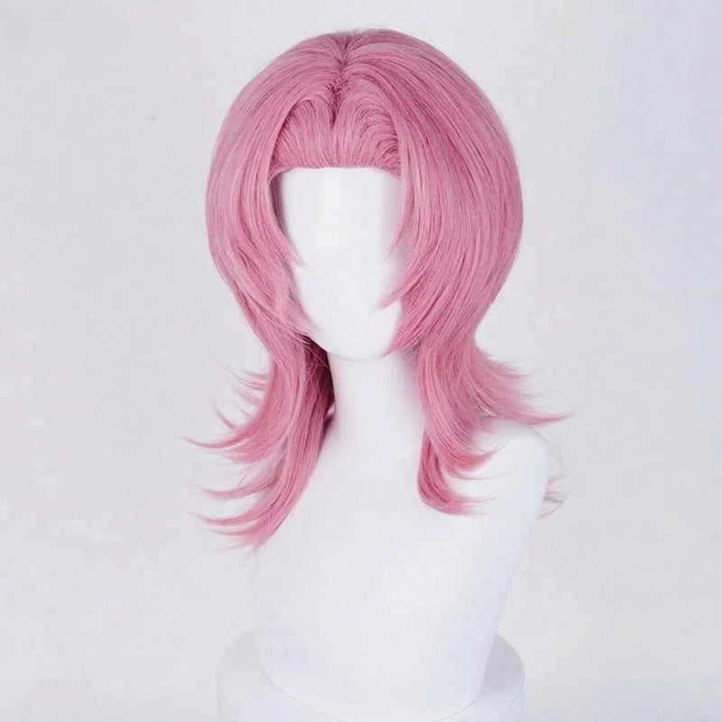 omgcos Kpop Girl Demon Boys Romance Pink Cosplay Wig