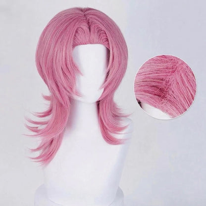 omgcos Kpop Girl Demon Boys Romance Pink Cosplay Wig