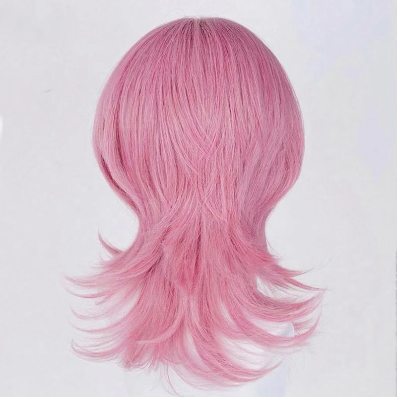 omgcos Kpop Girl Demon Boys Romance Pink Cosplay Wig