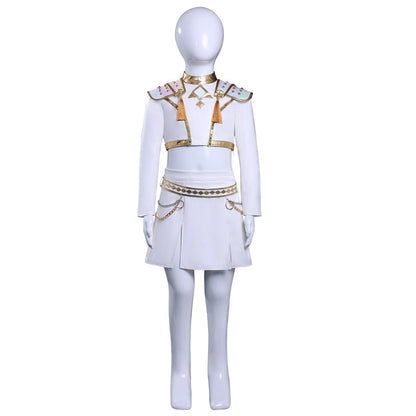 omgcos Kpop Girl White Outfit Cosplay Costume