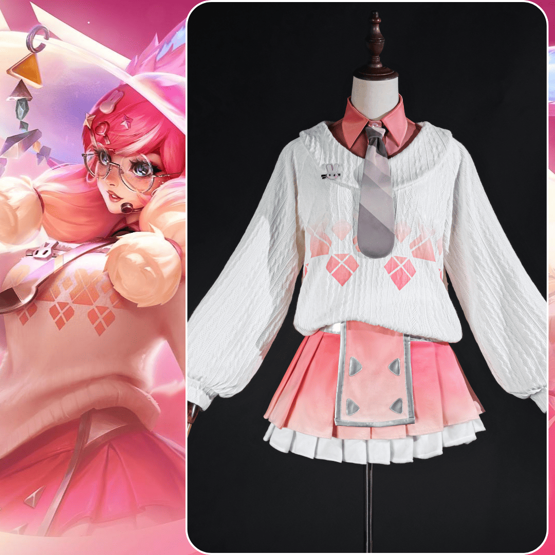 Ready To Ship omgcos LOL Golden Spatula Ionic Spark Aurora Cosplay Costume
