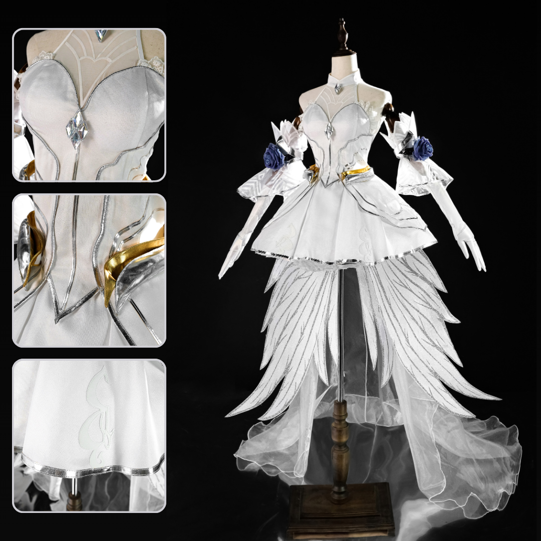 Ready To Ship omgcos LOL Wild Rift Crystal Rose Lux Cosplay Costume