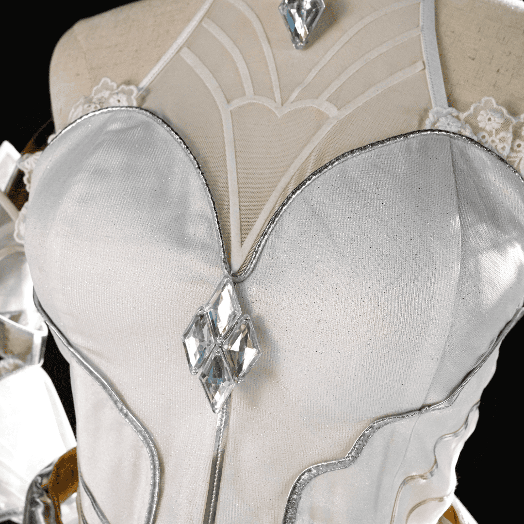 Ready To Ship omgcos LOL Wild Rift Crystal Rose Lux Cosplay Costume