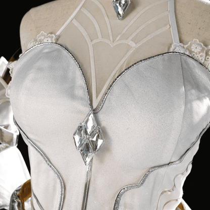 Ready To Ship omgcos LOL Wild Rift Crystal Rose Lux Cosplay Costume