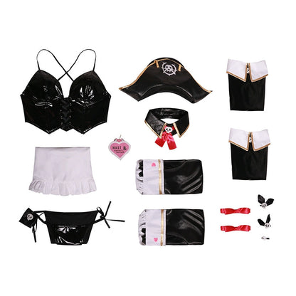 omgcos Mast Romantic Maid Cosplay Costume Nikke Set