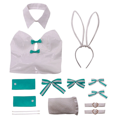 omgcos Virtual Singer White Bunny Outfits Cosplay Costume In Stock