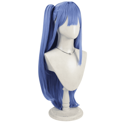 omgcos NIKKE Arcana Fortune Mate Blue Long Straight Cosplay Wigs