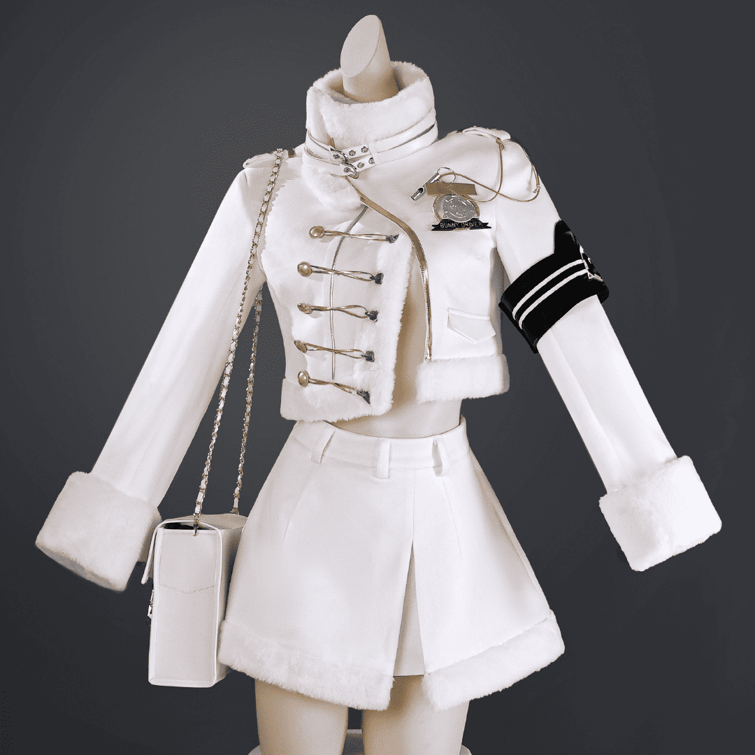 Size XS-3XL omgcos NIKKE Blanc Fortune Express Cosplay Costume Sexy Cosplay