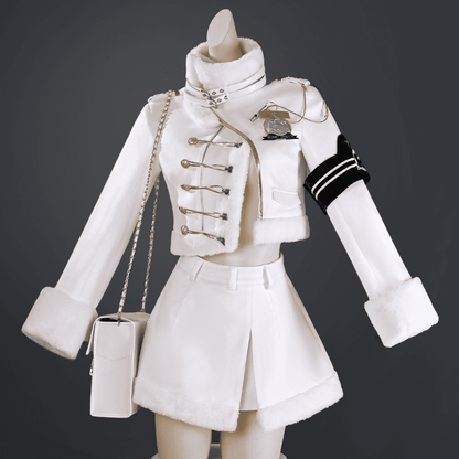 Size XS-3XL omgcos NIKKE Blanc Fortune Express Cosplay Costume Sexy Cosplay