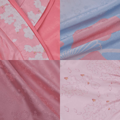 omgcos NIKKE Dorothy Spring Kimono Lolita Pink Cosplay Costume