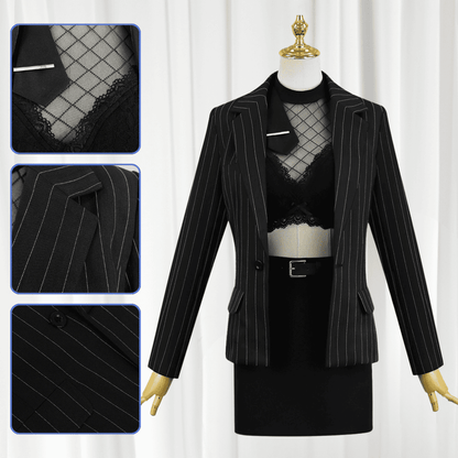 omgcos NIKKE Privaty Sharp Lesson Cosplay Costume OL Outfits