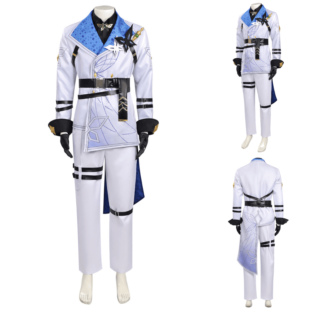 omgcos NTE Baicang White Uniform Cosplay Costume