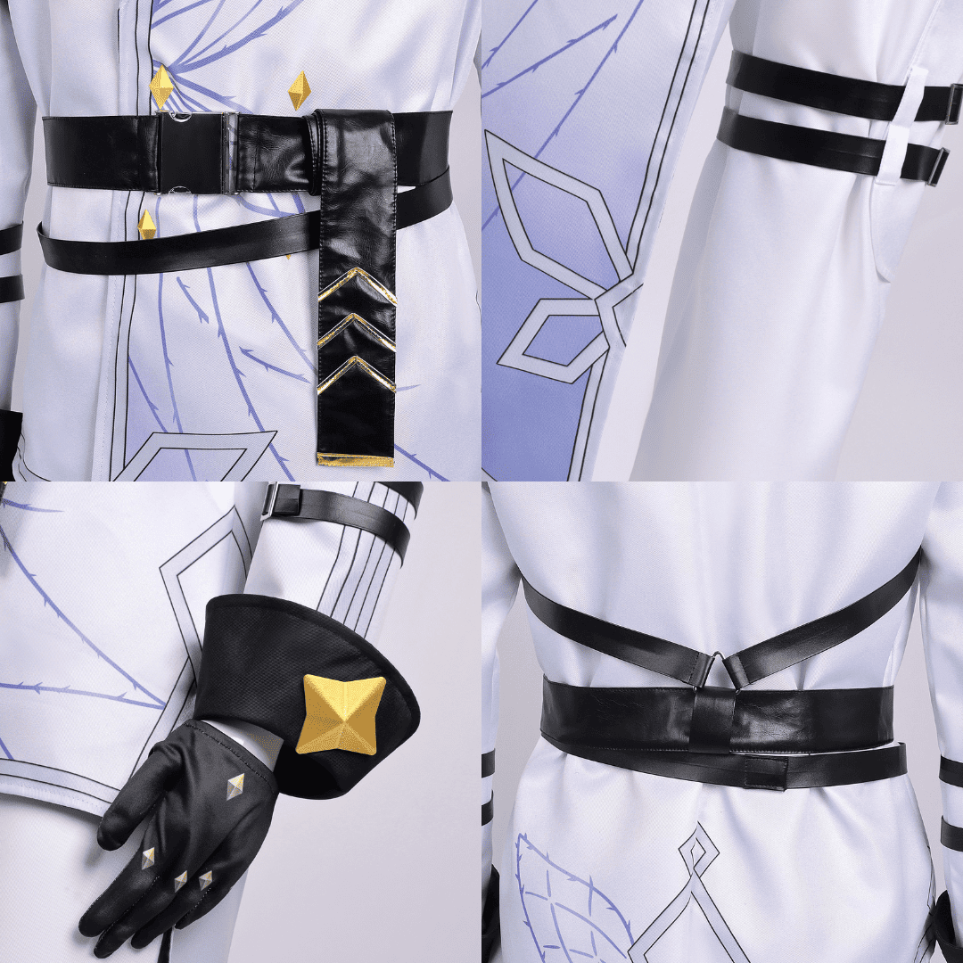 omgcos NTE Baicang White Uniform Cosplay Costume