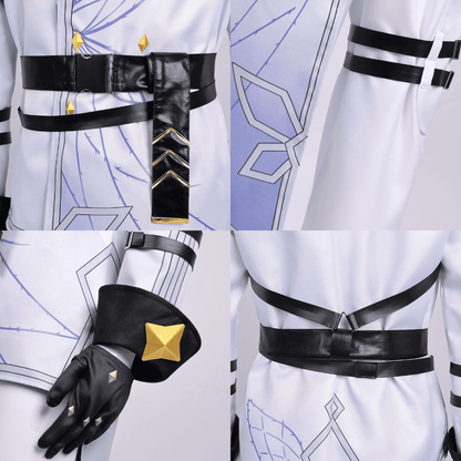 omgcos NTE Baicang White Uniform Cosplay Costume