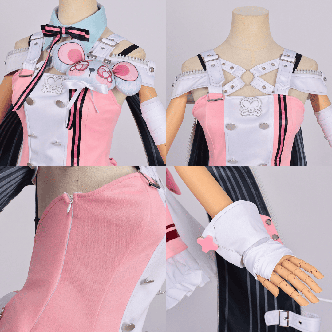 omgcos NTE Chiz Pink Cosplay Costume