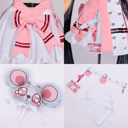 omgcos NTE Chiz Pink Cosplay Costume
