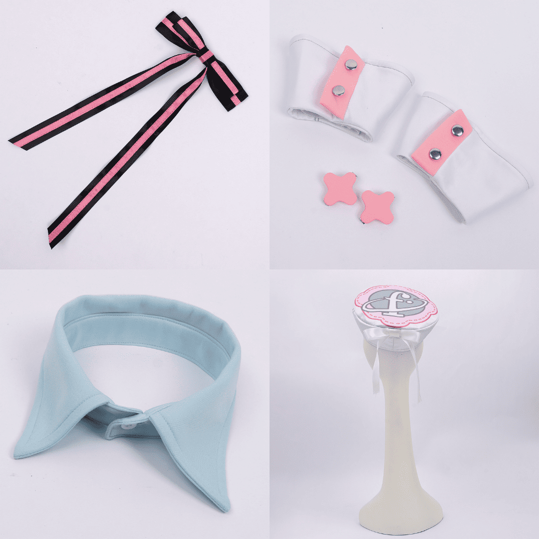 omgcos NTE Chiz Pink Cosplay Costume
