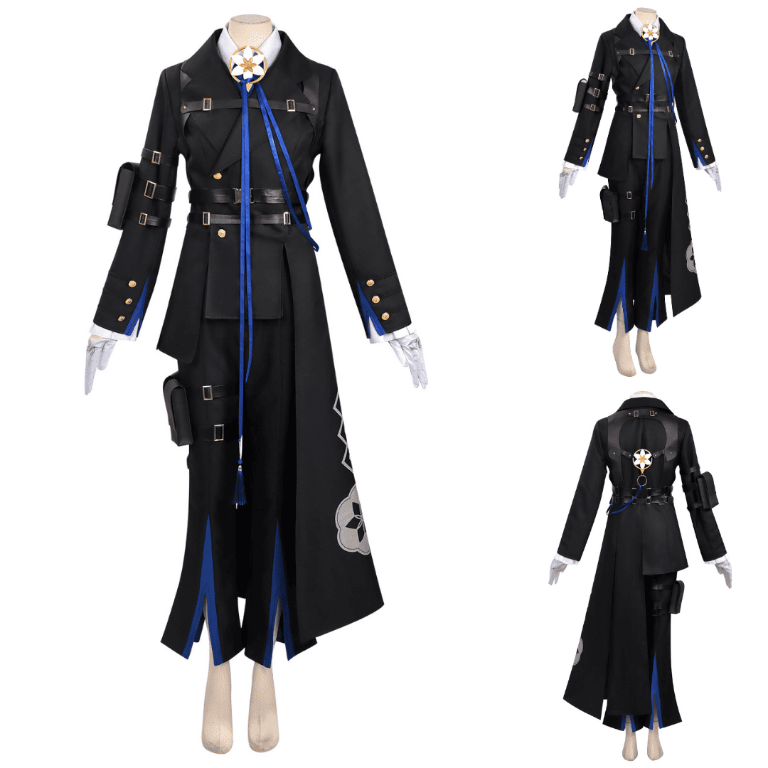 omgcos NTE Daffodill Black Uniform Cosplay Costume