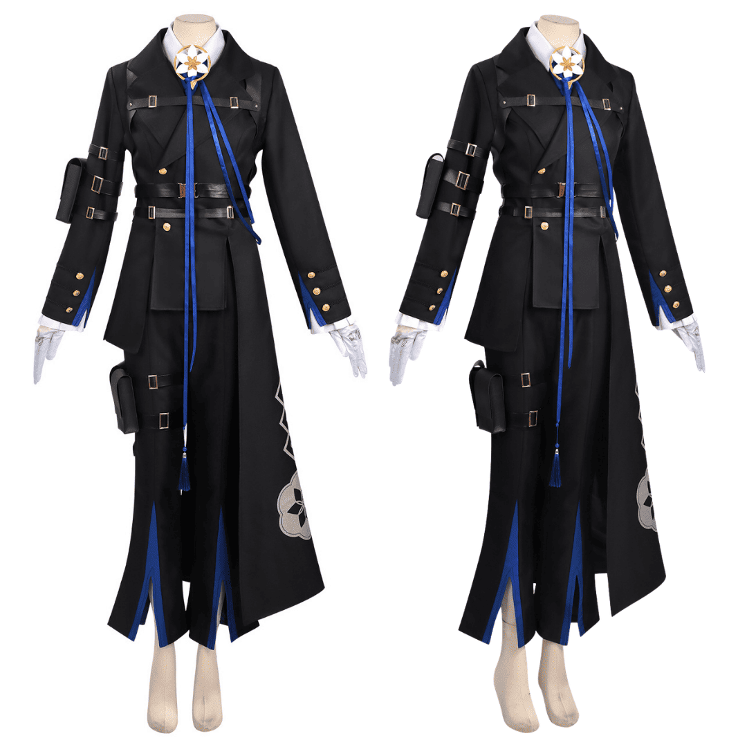 omgcos NTE Daffodill Black Uniform Cosplay Costume