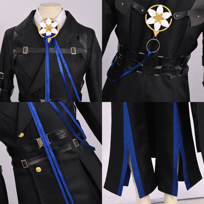 omgcos NTE Daffodill Black Uniform Cosplay Costume
