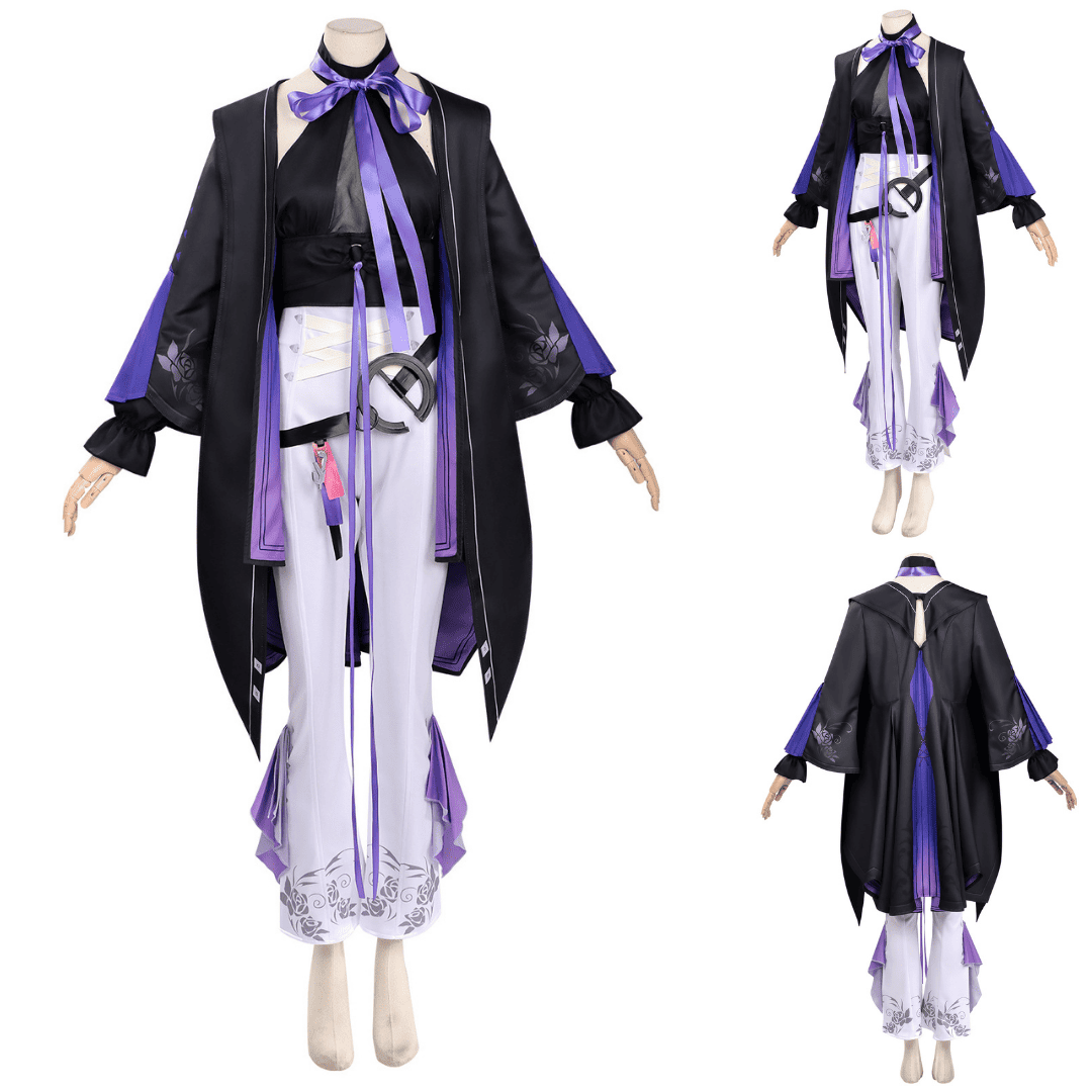 omgcos NTE Jiuyuan Purple Uniform Cosplay Costume
