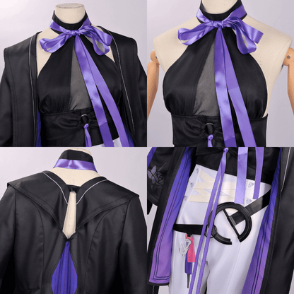 omgcos NTE Jiuyuan Purple Uniform Cosplay Costume