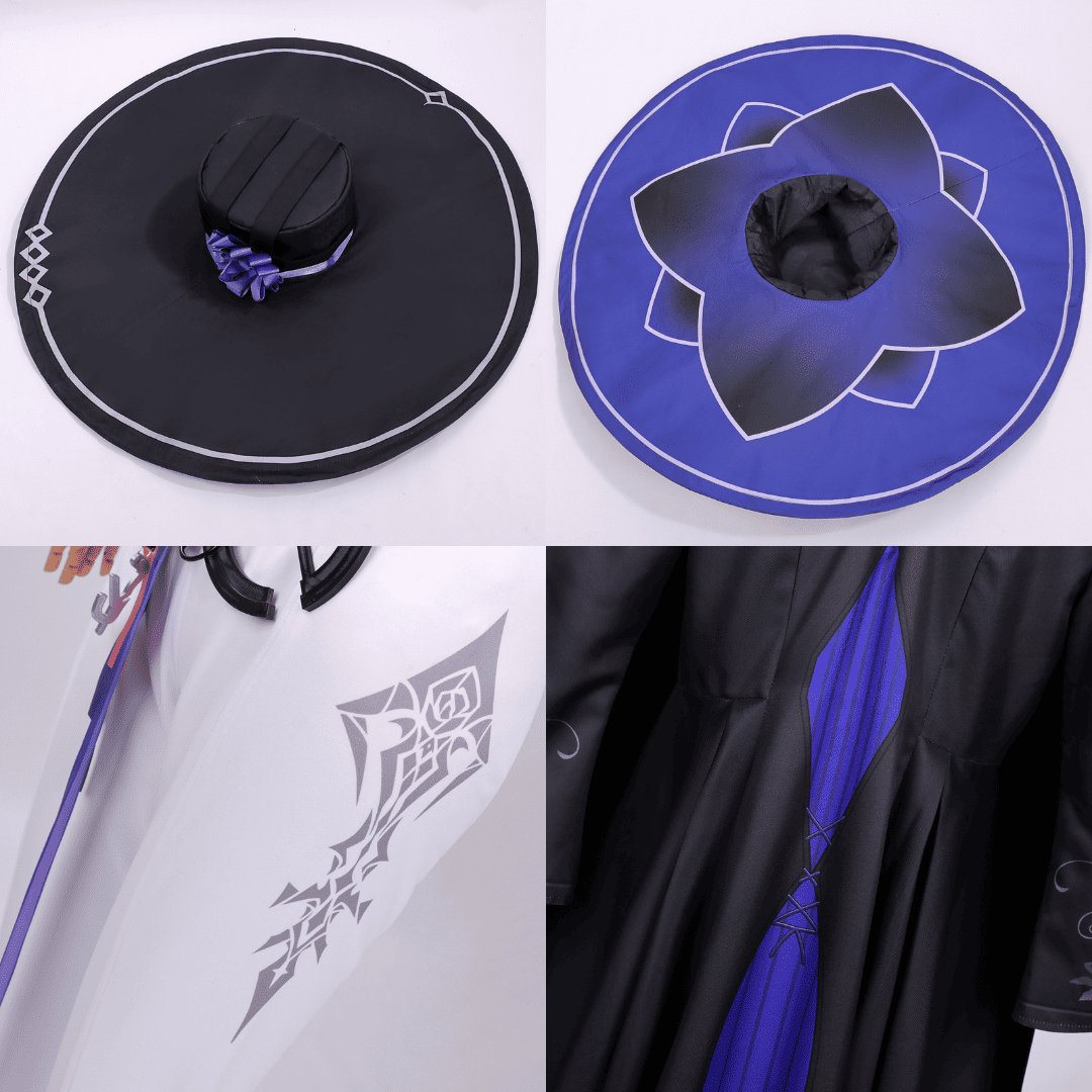 omgcos NTE Jiuyuan Purple Uniform Cosplay Costume