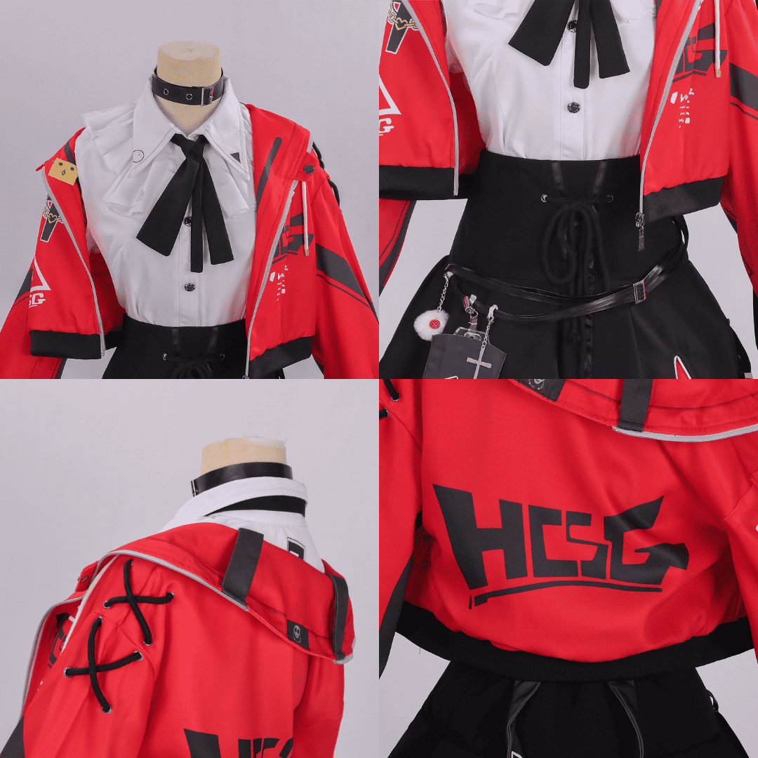 omgcos NTE Lacrimosa Red Cosplay Costume