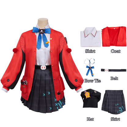 omgcos NTE Sakiri Red Cosplay Costume