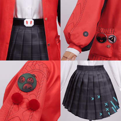 omgcos NTE Sakiri Red Cosplay Costume