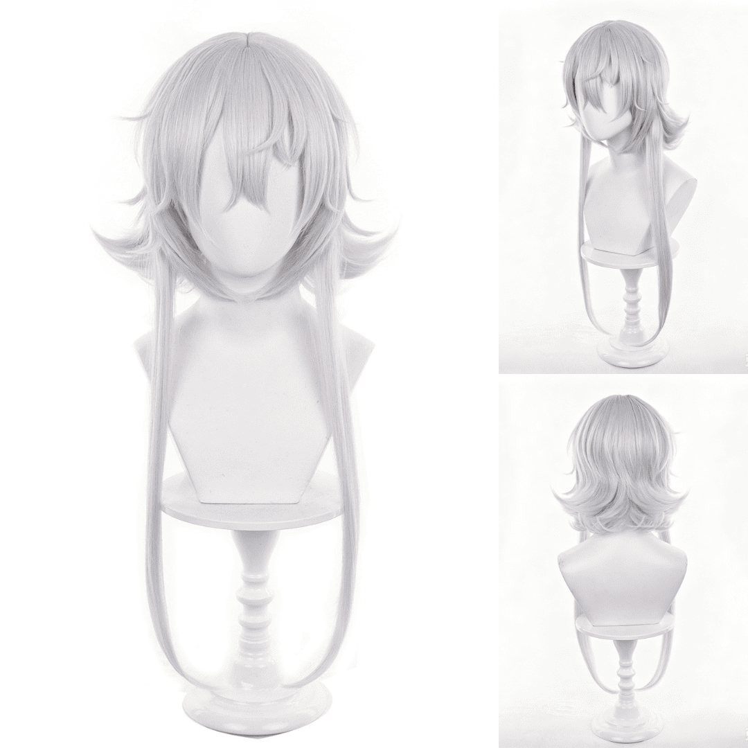 omgcos NTE Sakiri White Long Cosplay Wig