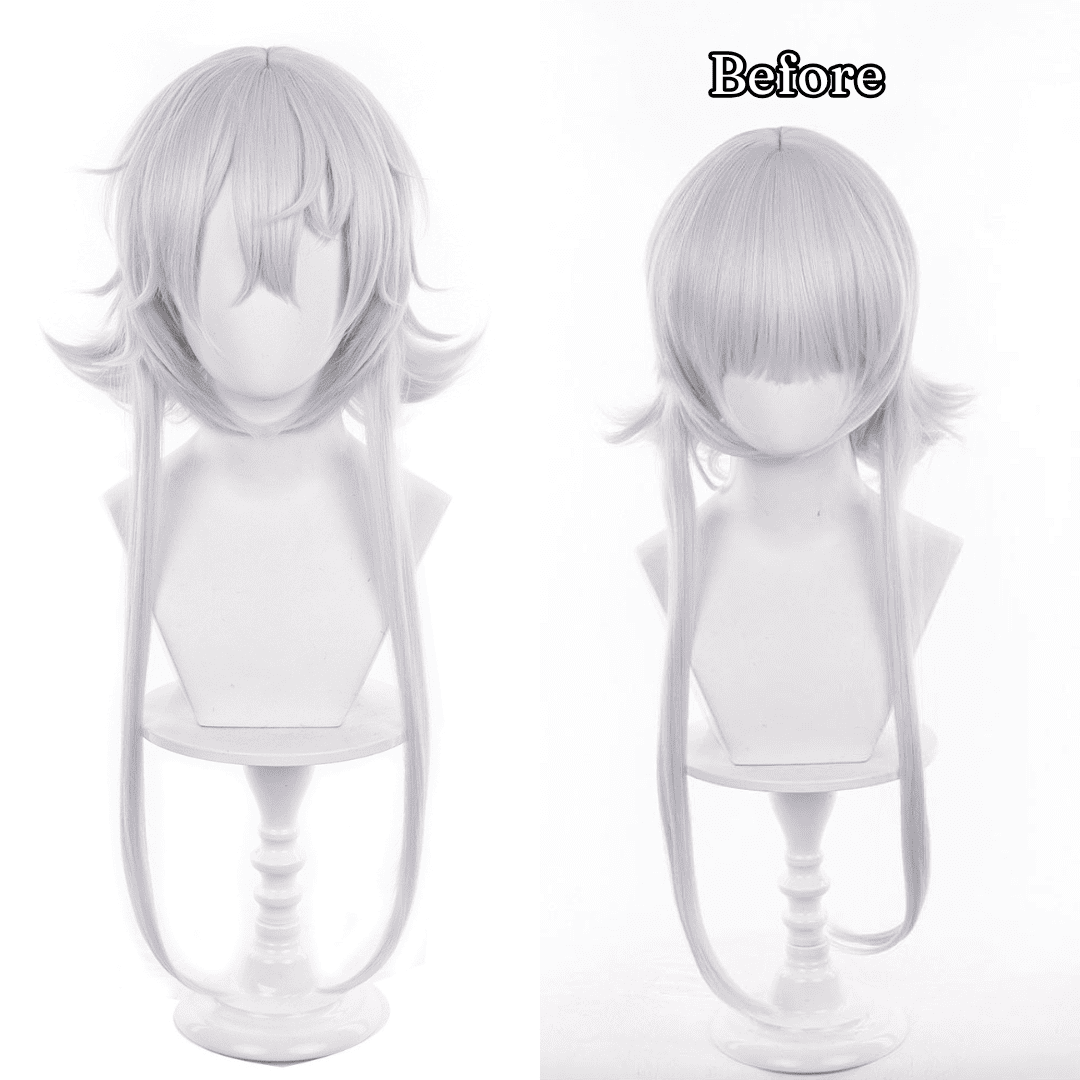 omgcos NTE Sakiri White Long Cosplay Wig