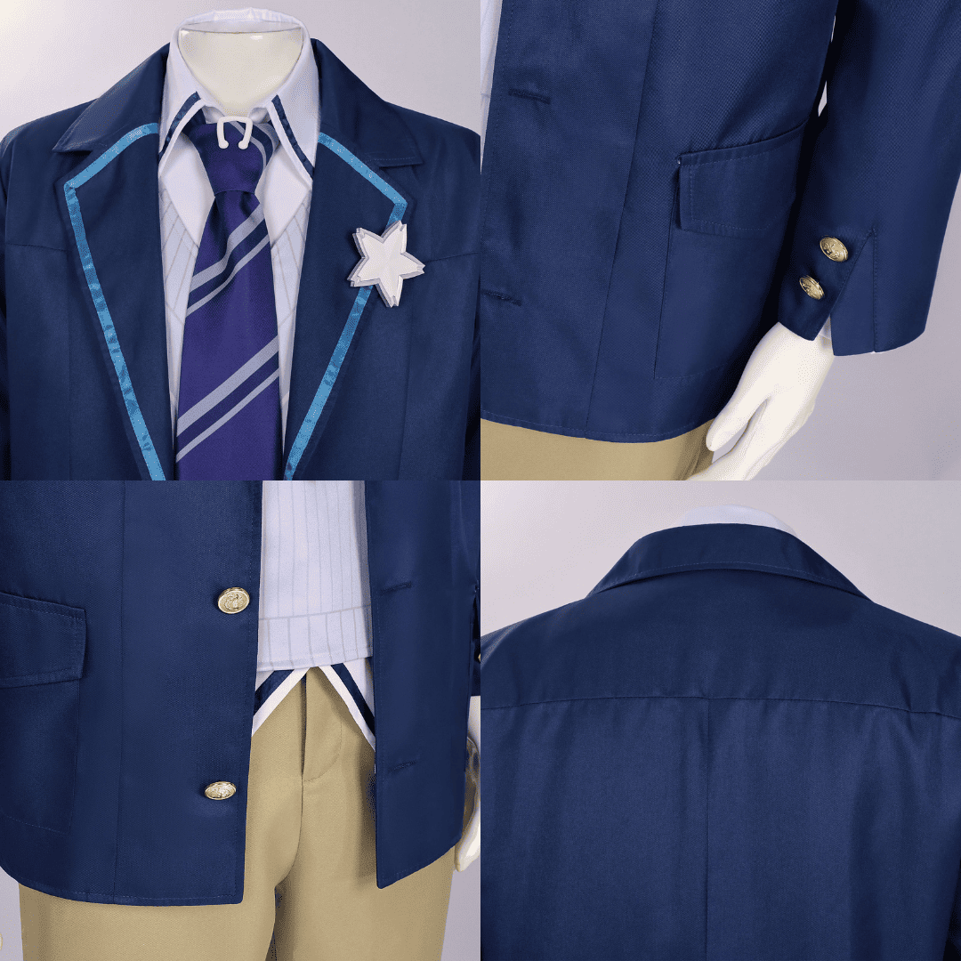 omgcos NTE Zero Male Uniform Cosplay Costume