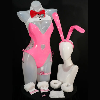 omgcos Nikke The Goddess of Victory Milk Bunny Dress Cosplay Costume