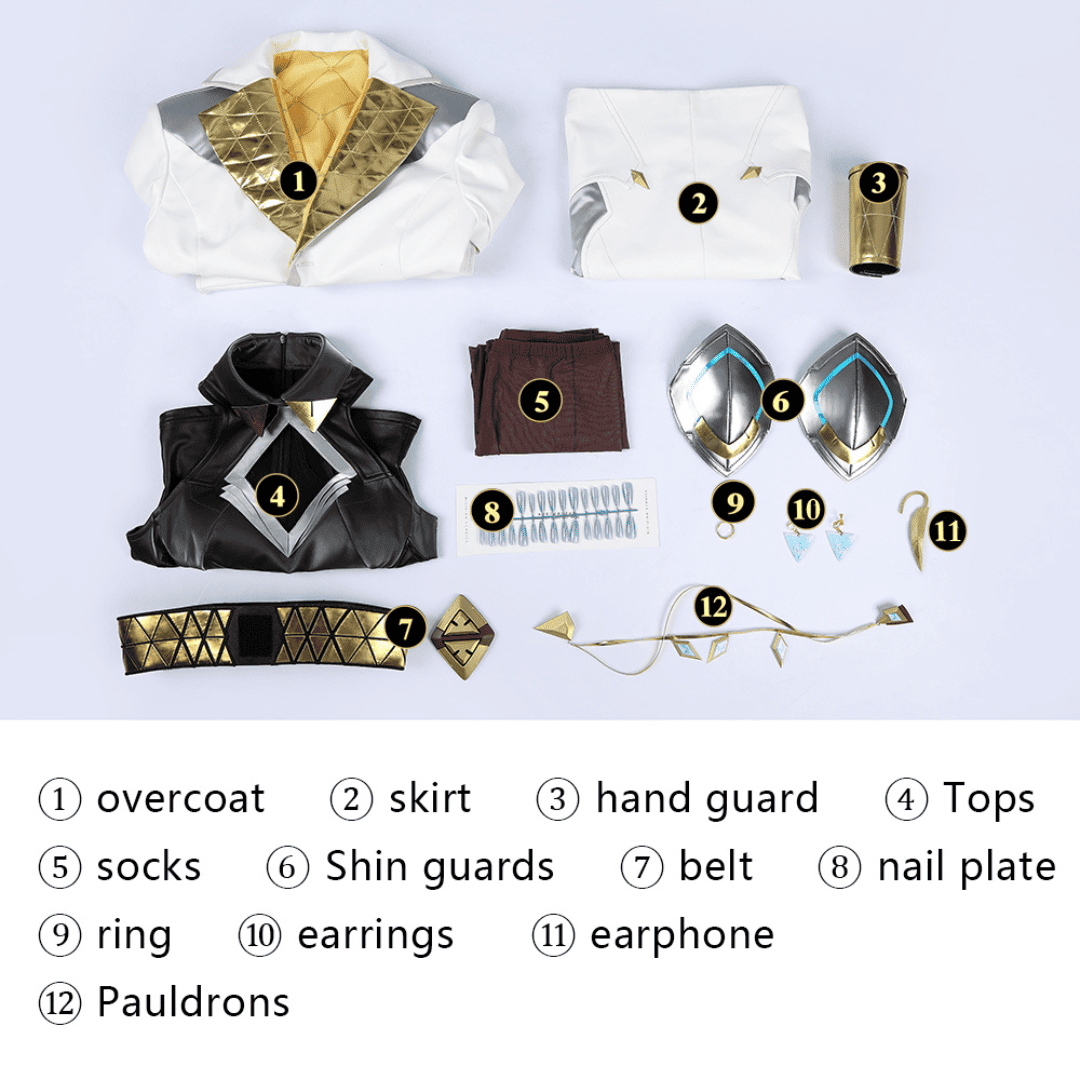 omgcos OW Domina Cosplay Costume