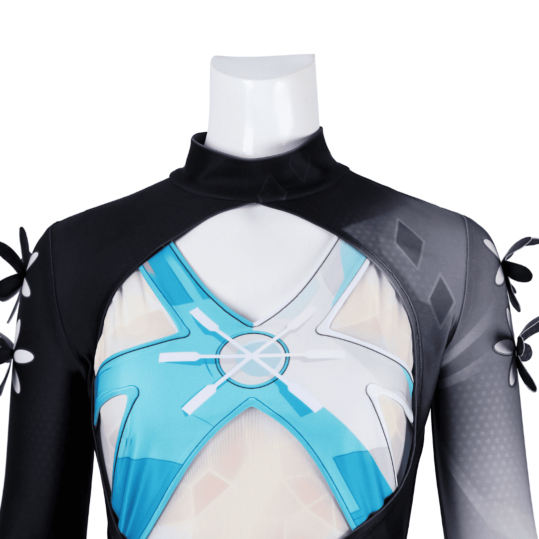 omgcos Rival Luna Snow Swimsuit Cosplay Costume