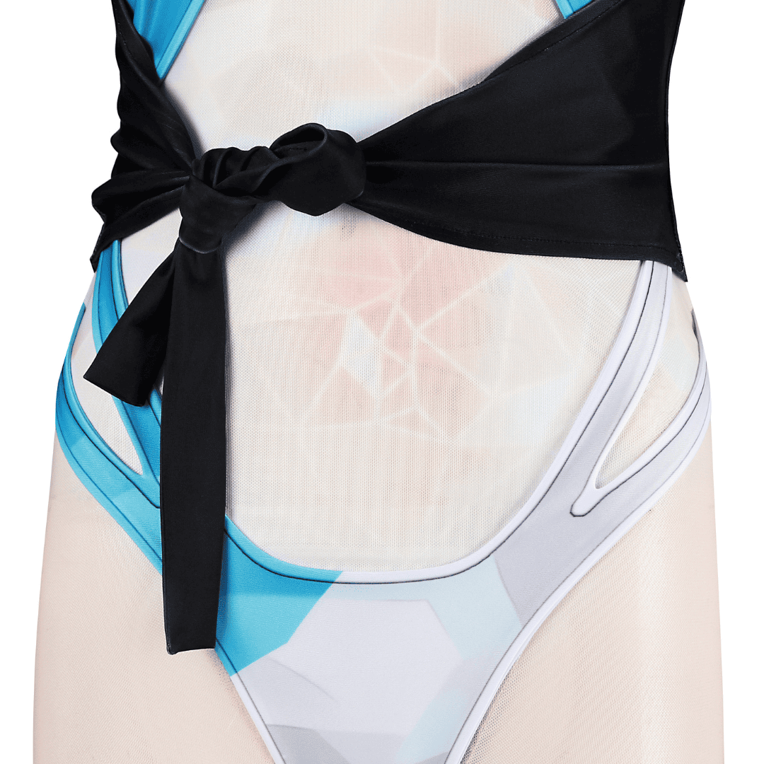 omgcos Rival Luna Snow Swimsuit Cosplay Costume