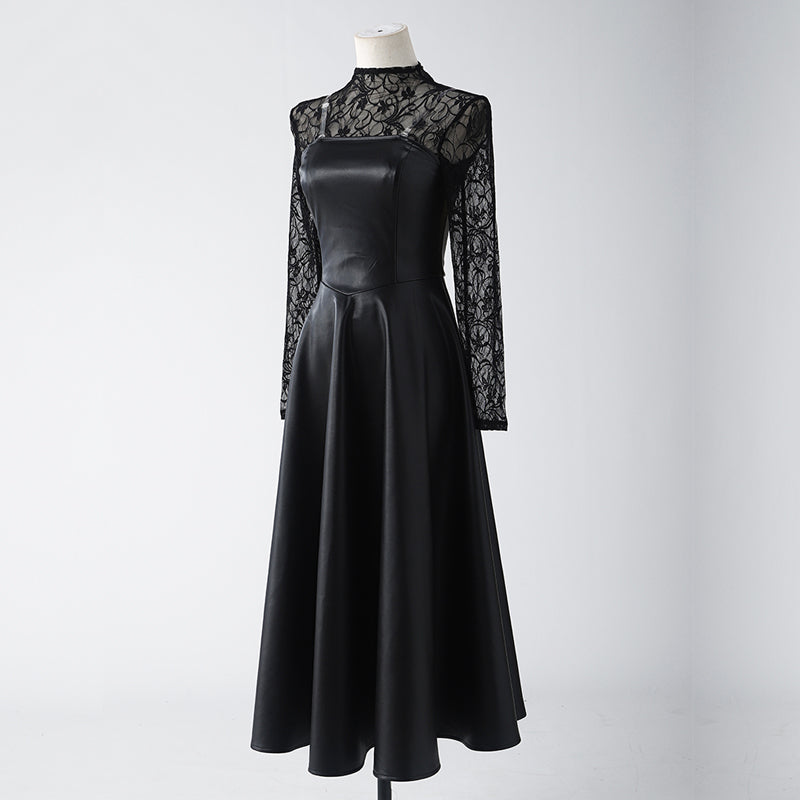 omgcos Sakamoto Days Osaragi Black Dress Cosplay Costume