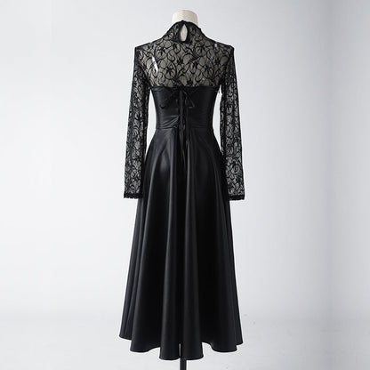 omgcos Sakamoto Days Osaragi Black Dress Cosplay Costume