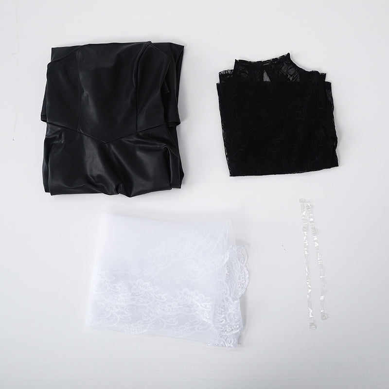 omgcos Sakamoto Days Osaragi Black Dress Cosplay Costume