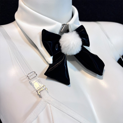 omgcos Sexy Angelic Pure White Bunny Girl Cosplay Costume