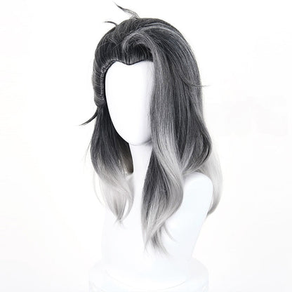 omgcos Valorant Fade 52cm Long Mixed Color Cosplay Wigs