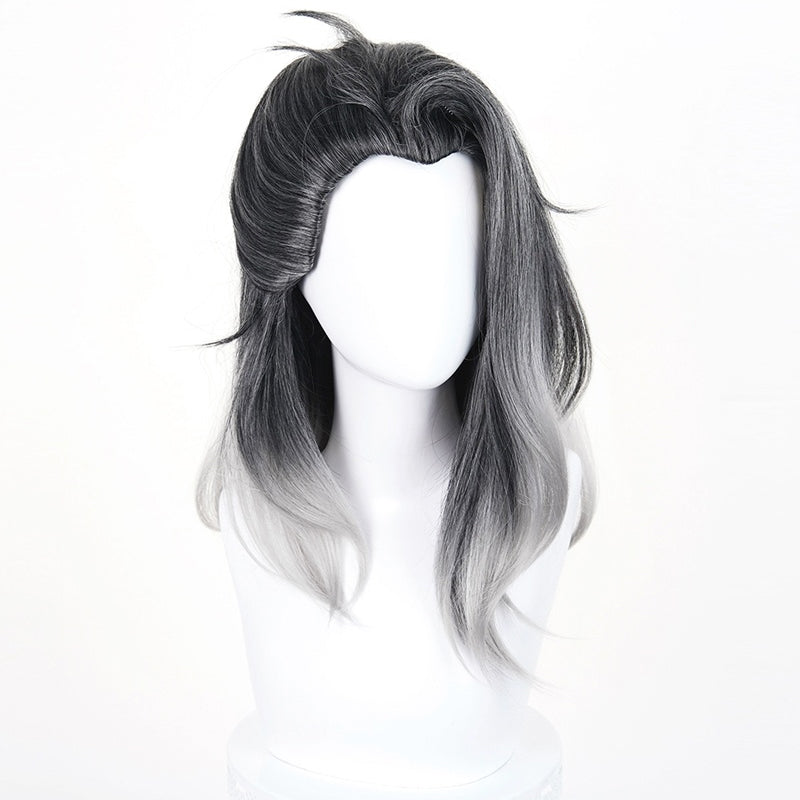 omgcos Valorant Fade 52cm Long Mixed Color Cosplay Wigs