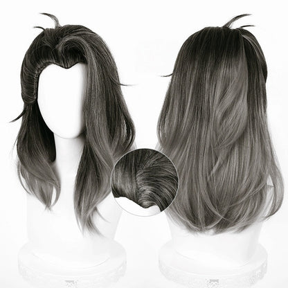 omgcos Valorant Fade 52cm Long Mixed Color Cosplay Wigs