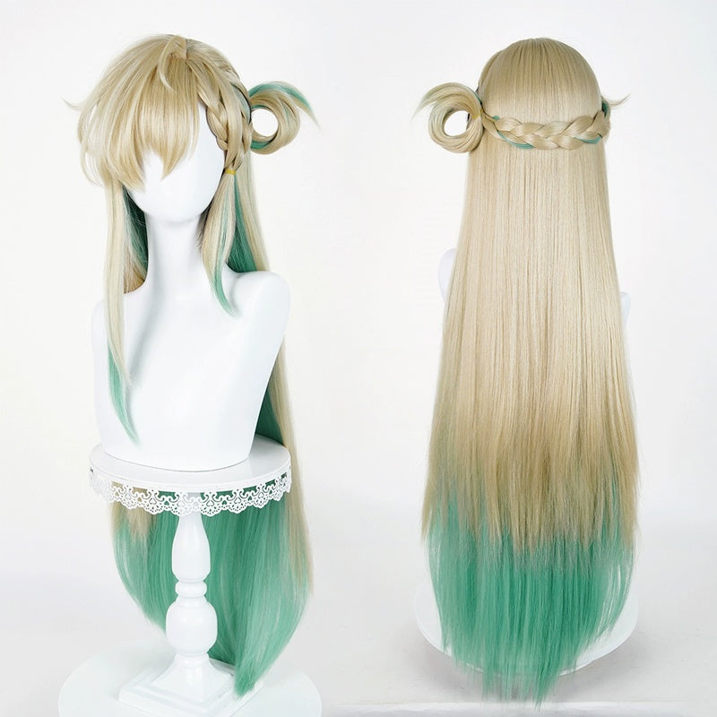 omgcos Wuthering Waves Lynae 90cm Mixed Color Cosplay Wig