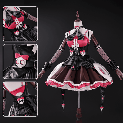 omgcos Zenless Zone Zero Aria Black Red Cosplay Costume